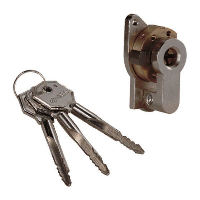 foto del prodotto cilindro da applicare a spillo cisa art. 02400.10 chiave corta