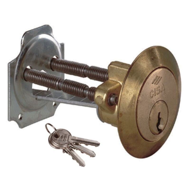 foto del prodotto cilindro da applicare tondo cisa art. 02500.00 per porte in legno