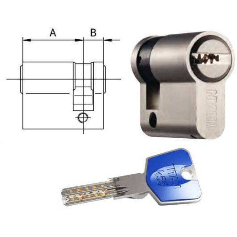 foto del prodotto cilindro di infilatura titan k55-4010 dom 50-40-10, alta precisione e affidabilit per applicazioni industriali