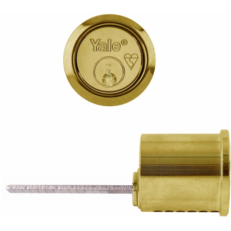 foto del prodotto cilindro di ricambio adatto per porte 38 57 mm, alta sicurezza, p x52kp pb yale
