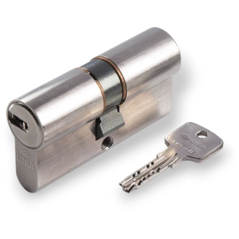 foto del prodotto cilindro di sicurezza anti trapano per porte blindate astral a310 cisa 55 mm centrale