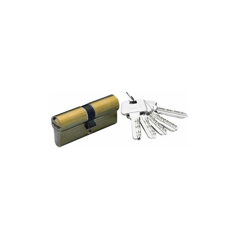 foto del prodotto cilindro di sicurezza yale hs 6 34x34 r15,0 ottonato