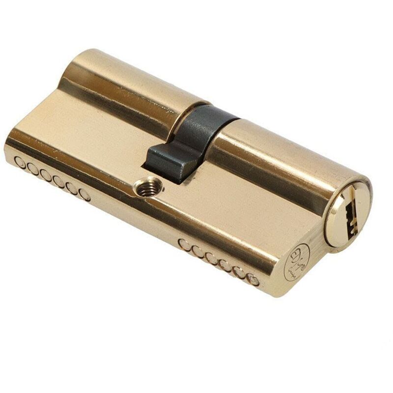 foto del prodotto cilindro edm 85168 r15 dorato ottone leva lunga europeo