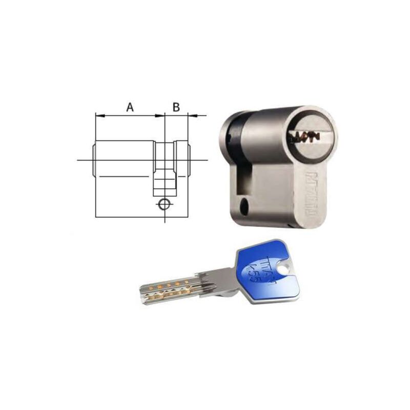 foto del prodotto cilindro infilare 50 40 10 titan k55 4010 dom