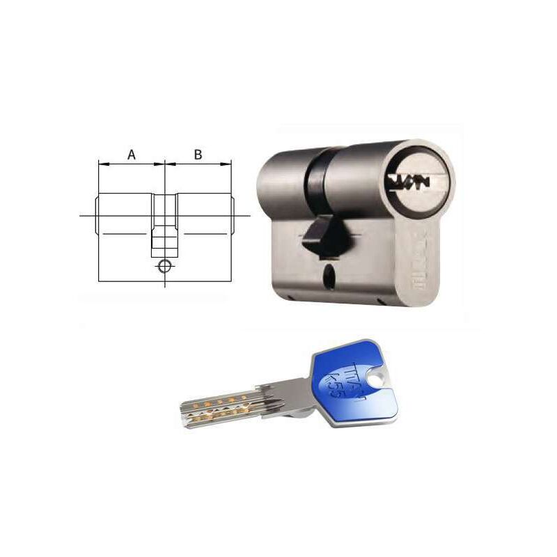 foto del prodotto cilindro infilare 70 30 40 titan k55 3040 dom