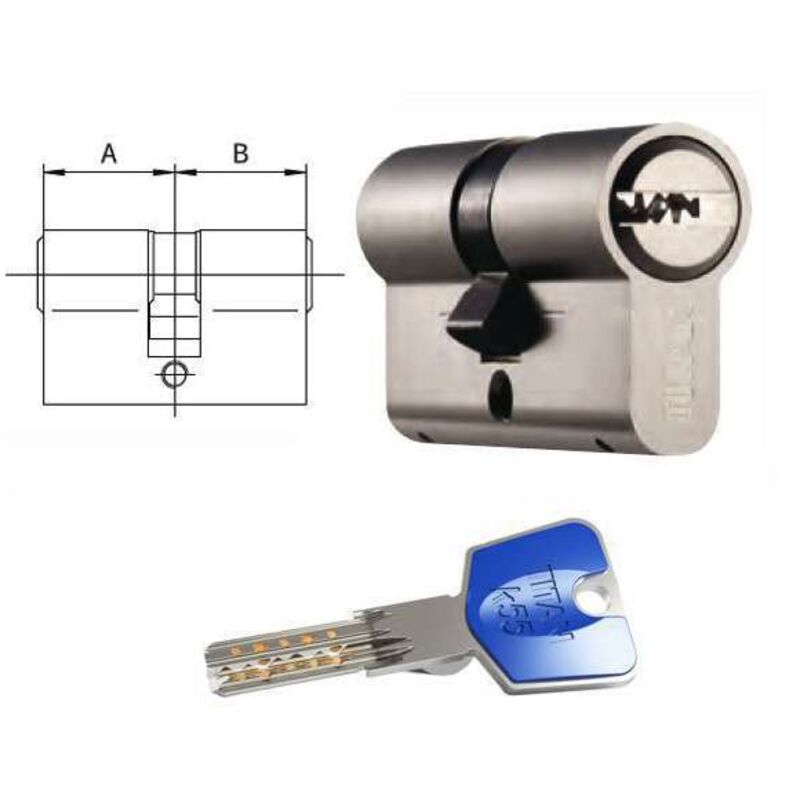foto del prodotto cilindro infilare titan k55-4080 dom 120x40x80mm, alta prestazione e durata per macchinari industriali