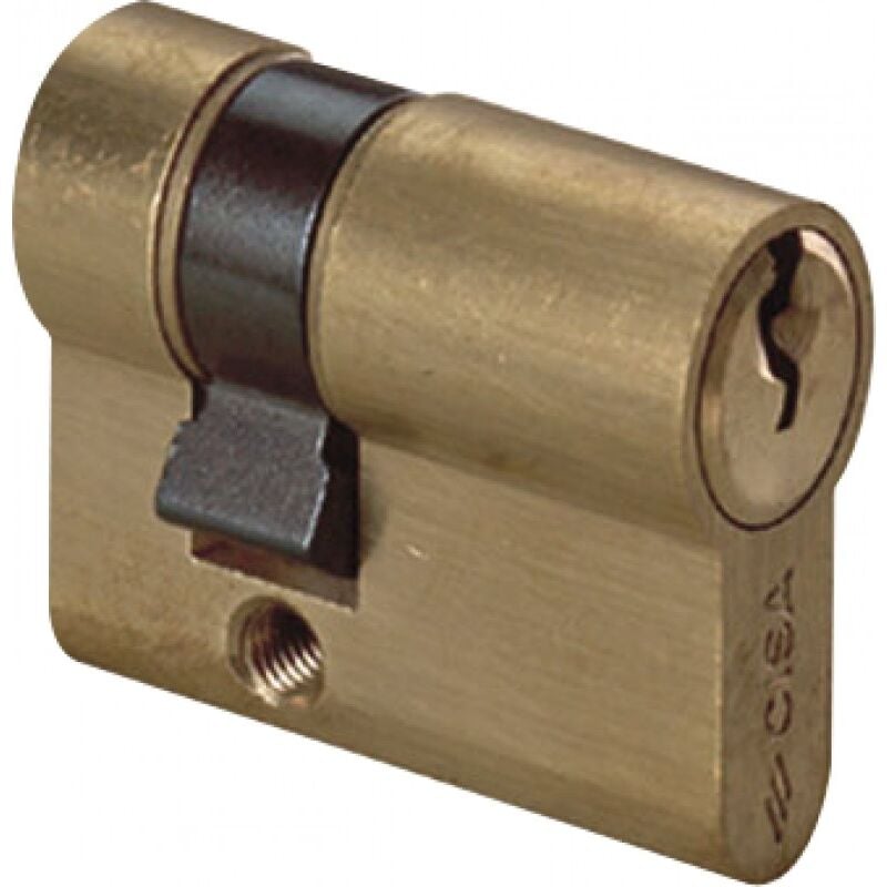 foto del prodotto cilindro mezzo da infilare sagomato cisa 0g304.02 misura 39,5 mm 30 10 mm ottone