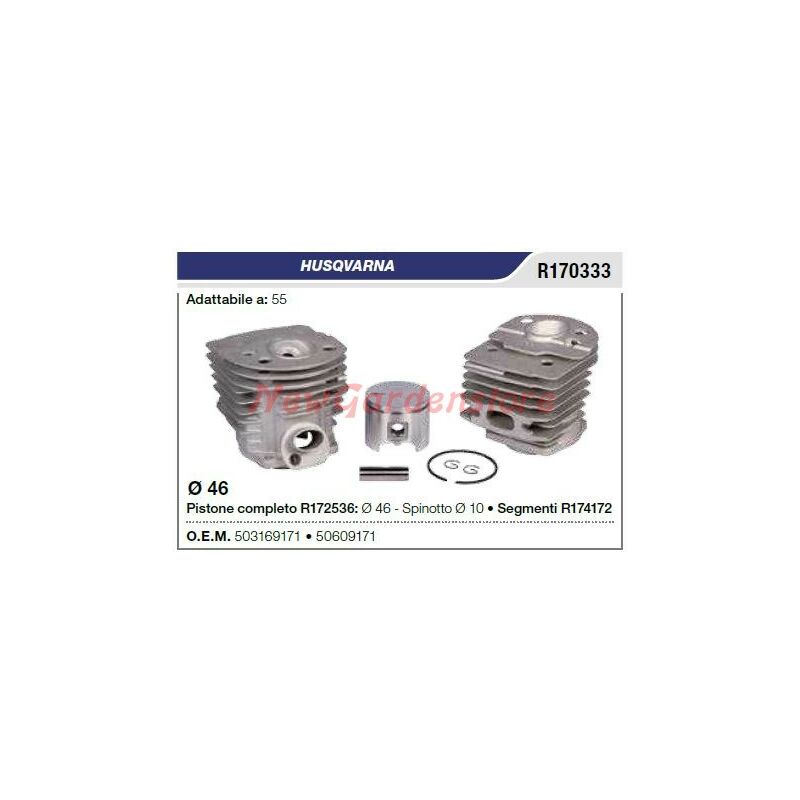 foto del prodotto cilindro pistone segmenti husqvarna motosega 55 r170333
