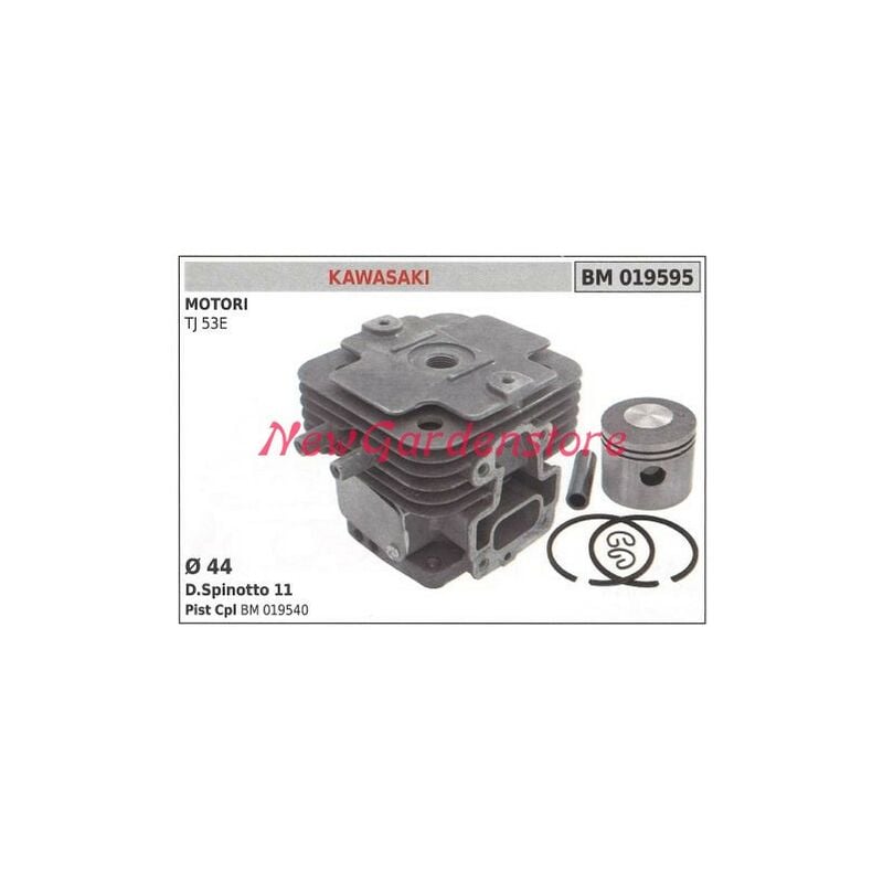 foto del prodotto cilindro pistone segmenti kawasaki motore decespugliatore tj 53e 019595