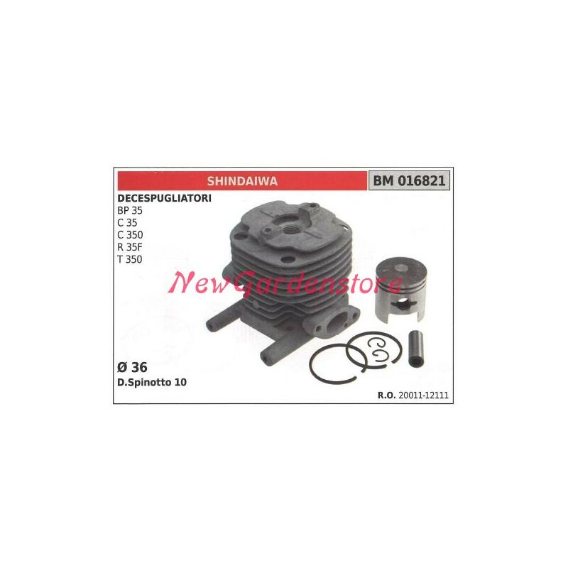 foto del prodotto cilindro pistone segmenti shindaiwa motore decespugliatore bp 35 c 35 350 016821