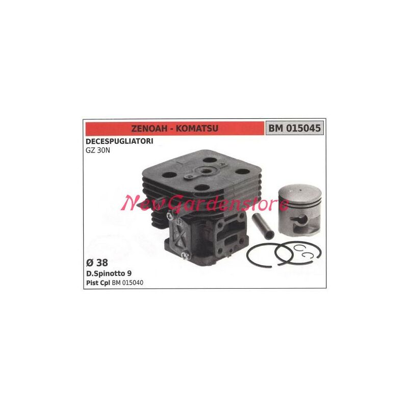 foto del prodotto cilindro pistone segmenti zenoah motore decespugliatore gz 30n 015045