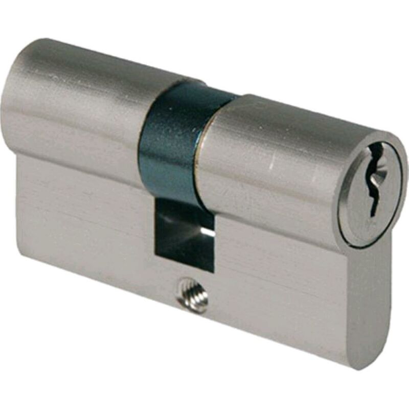 foto del prodotto cilindro sagomato 2300 ibfm cromo satinato chiavi 3 camma din mm 70 35 35 1 pz