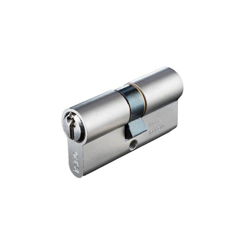 foto del prodotto cilindro sagomato a doppio profilo nichelato f5 iseo 80 mm 30 10 40 