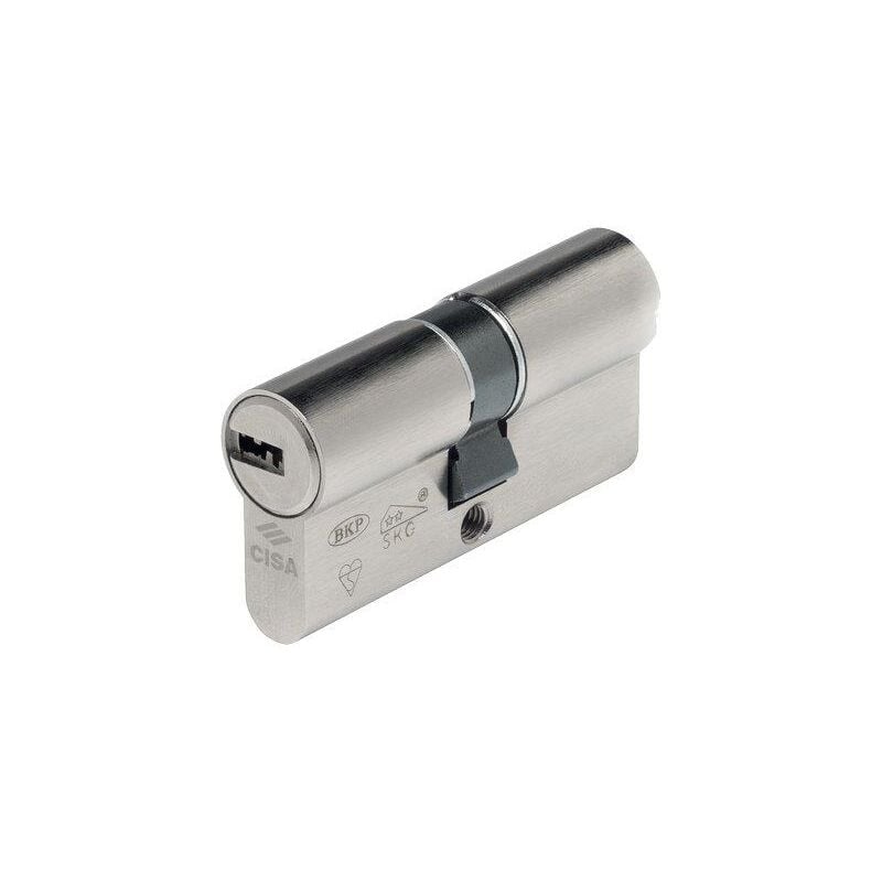 foto del prodotto cilindro sagomato asixp8 pro cisa ott.nich.satin chiavi 5 1 mm 90 35 55