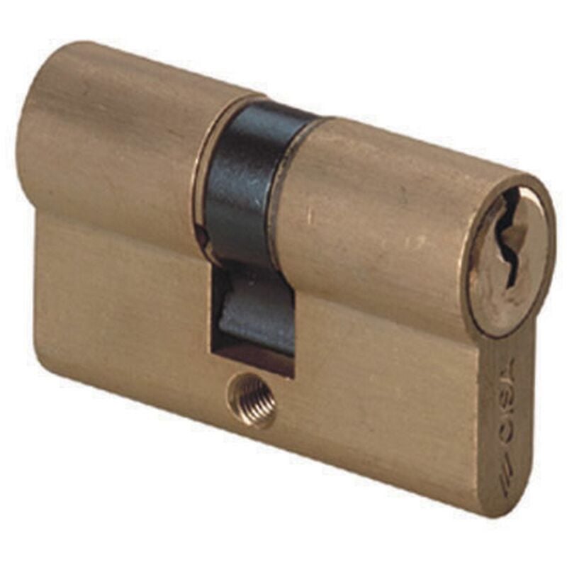 foto del prodotto cilindro sagomato logo art.08110 da mm.60 con 3 chiavi - salone