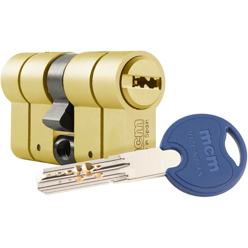 foto del prodotto cilindro scx de alta sicurezza anti-effrazione, anti-bumping e anti-picking. 30-40 ottone e doppia frizione. scx de 30-40 mcm