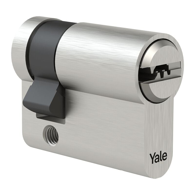 foto del prodotto cilindro serie 1000 mezzo cilindro 51 10 nichel satinato yale