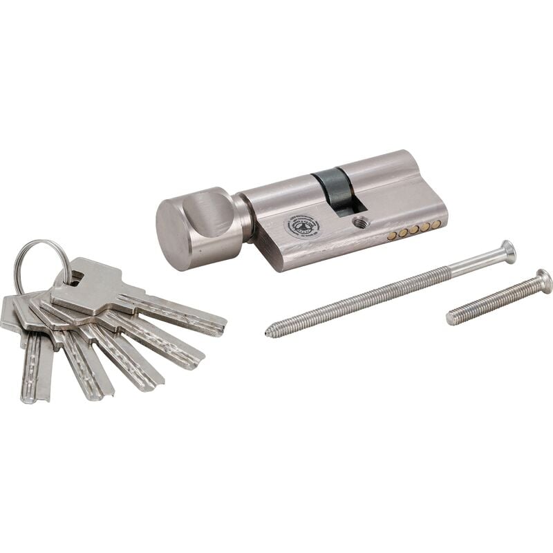 foto del prodotto cilindro serrature di sicurezza con pomello 60 mm