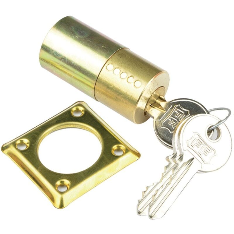 foto del prodotto cilindro tondo per serratura da applicare 25 mm.