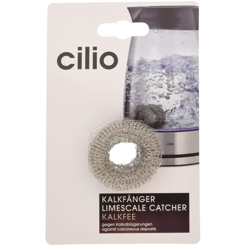 foto del prodotto cilio caffenu acchiappasalcare, acciaio inox e vetro, grigio, taglia unica
