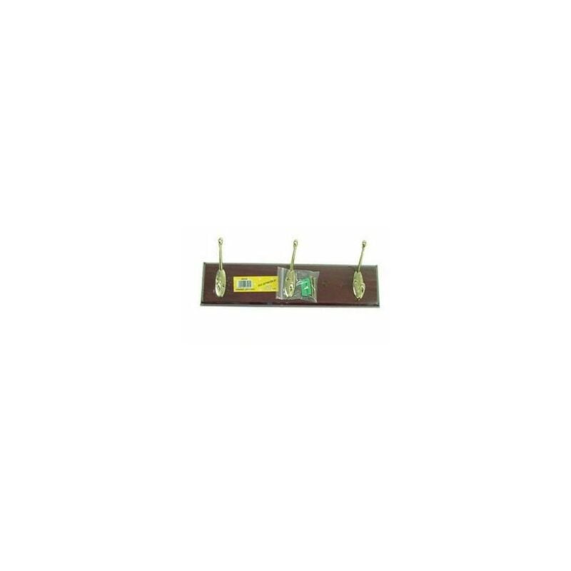 foto del prodotto cilli appendiabito attaccapanni da muro parete in legno 3 4 6 ganci 23873v 3 ganci 23873 