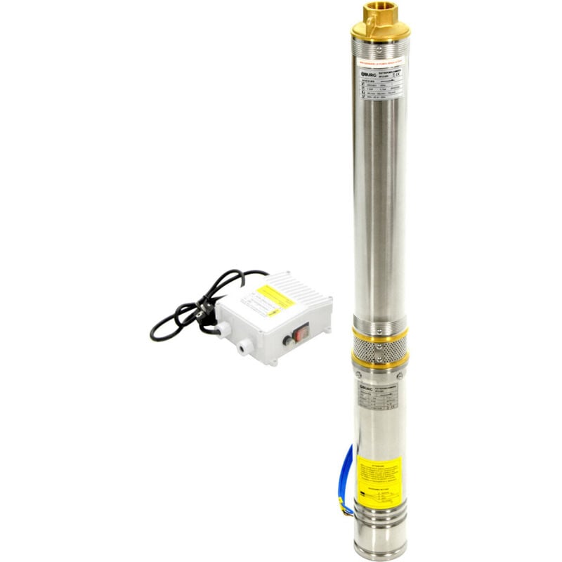 foto del prodotto cilli - elettropompa sommersa 1,5hp idroci pompa elettrica 1100w acque chiare