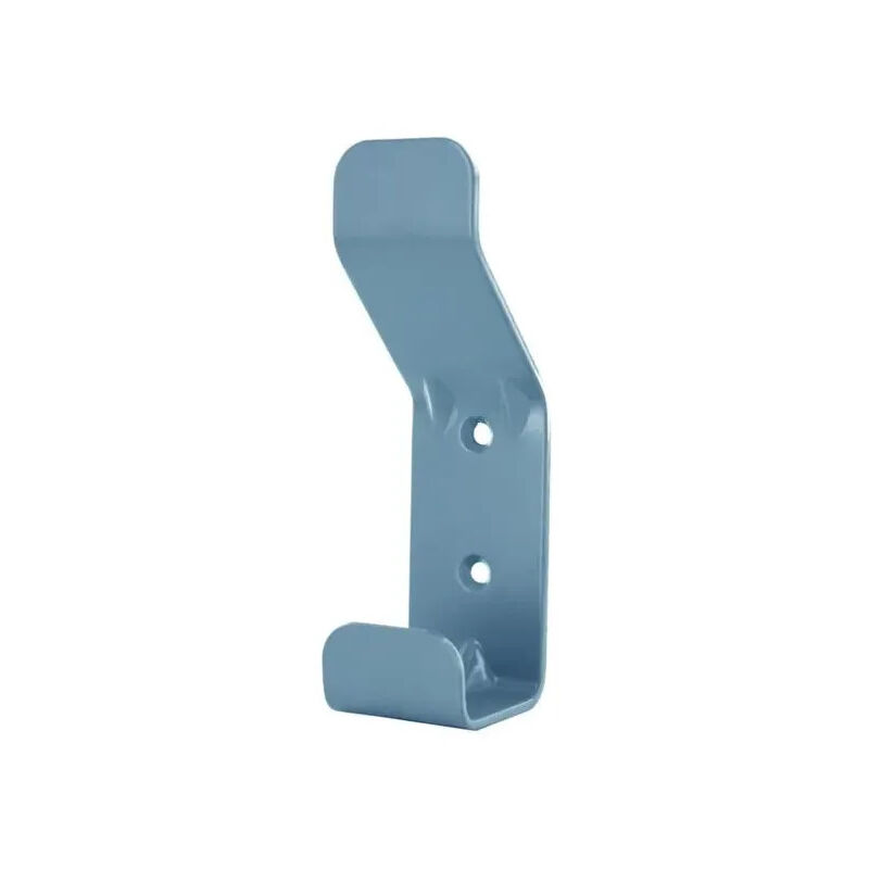 foto del prodotto cime gancio per cappotto, 1 testa, 1 gancio in acciaio blu baltico, l. 40 x h. 140 x p. 50 mm