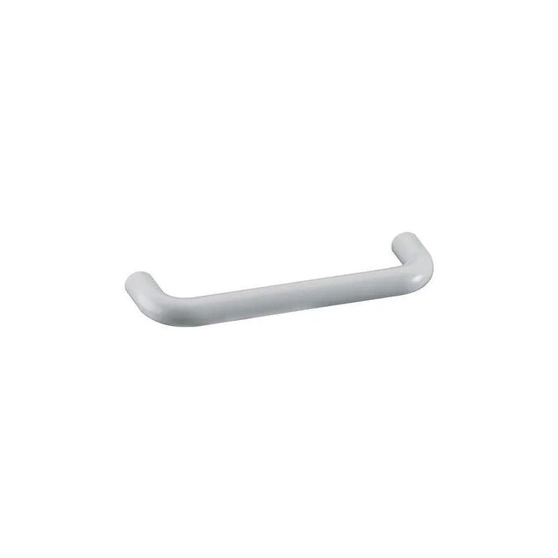 foto del prodotto cime maniglia in filo di pvc bianco, l.105mm, l.10mm, p.28mm, interasse 96mm, 1 pezzo con viti.
