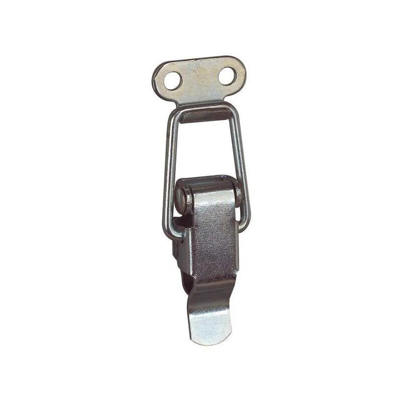 foto del prodotto cime serratura a leva con gancio senza porta lucchetto, 60x1,3mm, acciaio galvanizzato.