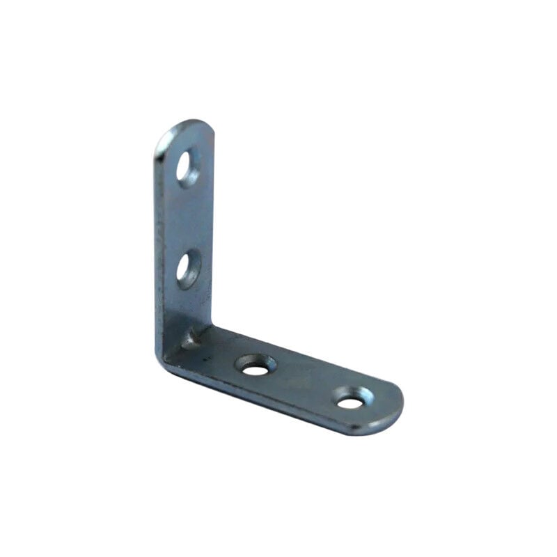 foto del prodotto cime supporto per sedia con estremit rotonda, 40x40x15 mm, acciaio galvanizzato
