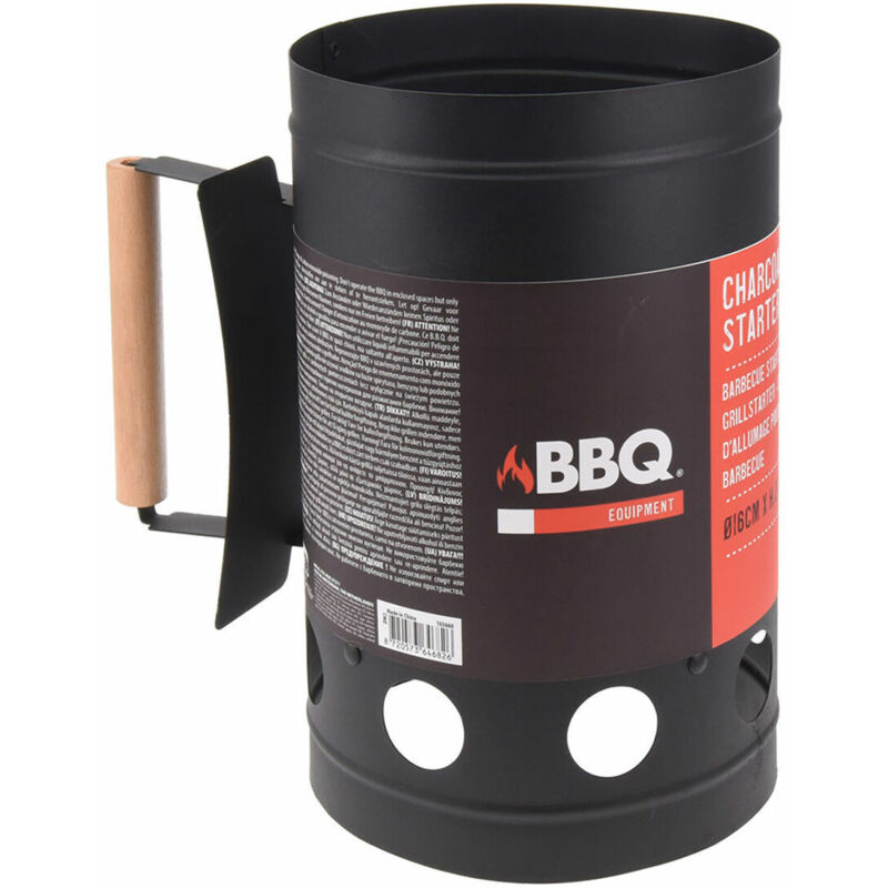 foto del prodotto ciminiera di accensione per barbecue bbq collection zinco 16 x 27 cm