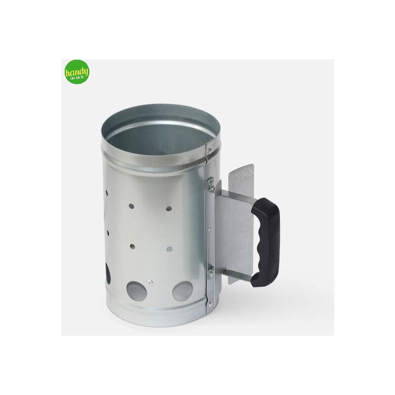 foto del prodotto ciminiera per accensione barbecue a carbone ambra garden h 27cm