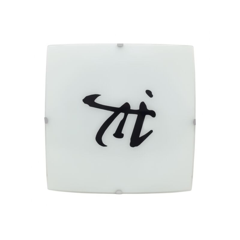 foto del prodotto cina lampada da soffitto 2xe27 bianco 30x30
