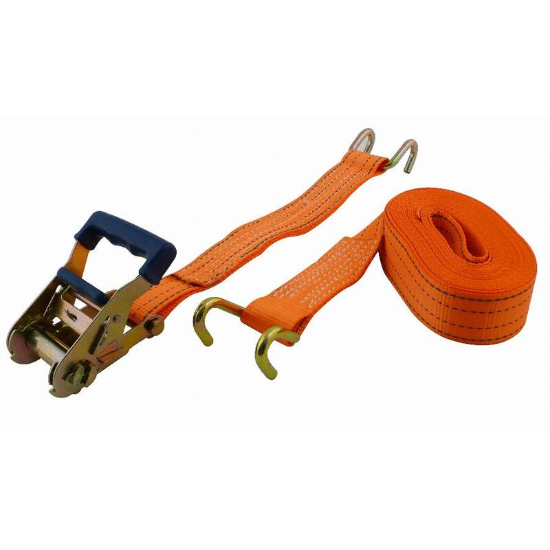 foto del prodotto cinghia a cricchetto gancio per carichi pesanti viso larghezza 50mm lunghezza 8m spl801