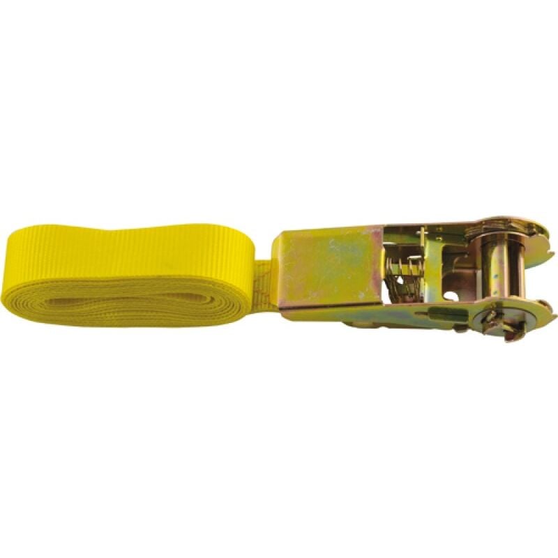 foto del prodotto cinghia ancoraggio 4mt con cricchetto maurer 25mm