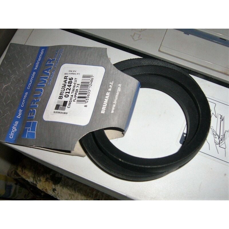 foto del prodotto cinghia cinta motore semovenza trattorino rasaerba ggp flipper 35061400