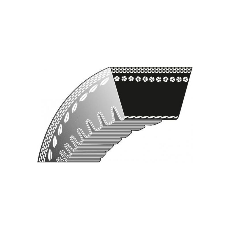 foto del prodotto cinghia dentata taglia cemento husqvarna 268k 272k 531030352 8 x 856 5 16 x 34