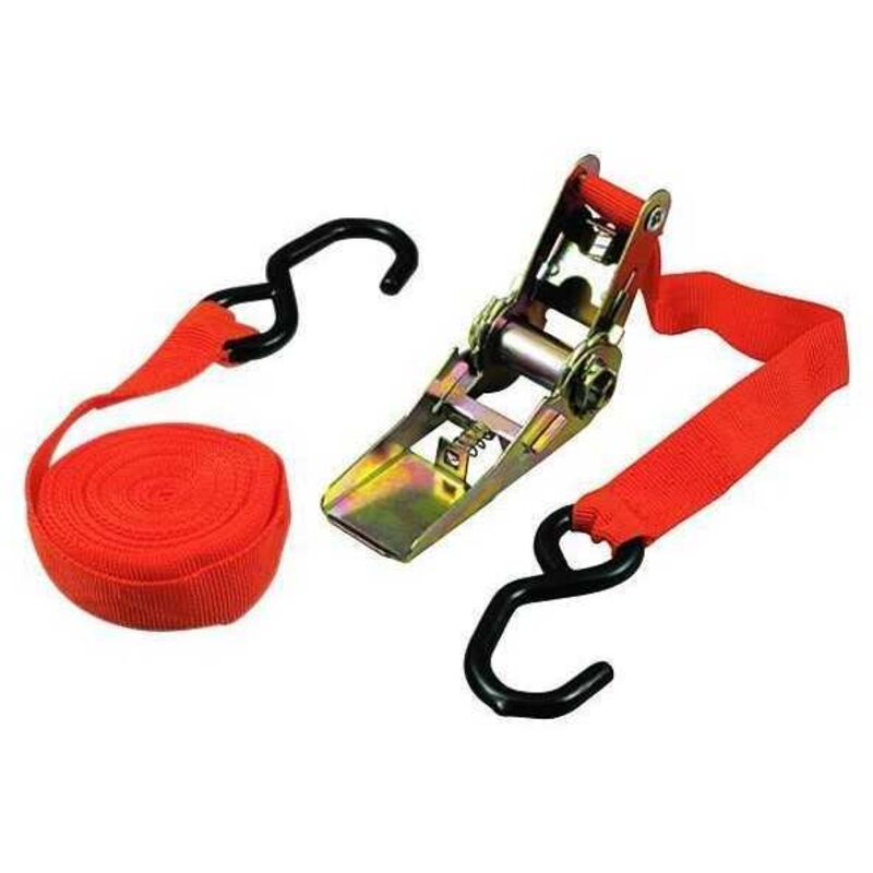 foto del prodotto cinghia doppia di ancoraggio blinky 2 ganci e cricchetto mt. 4,5