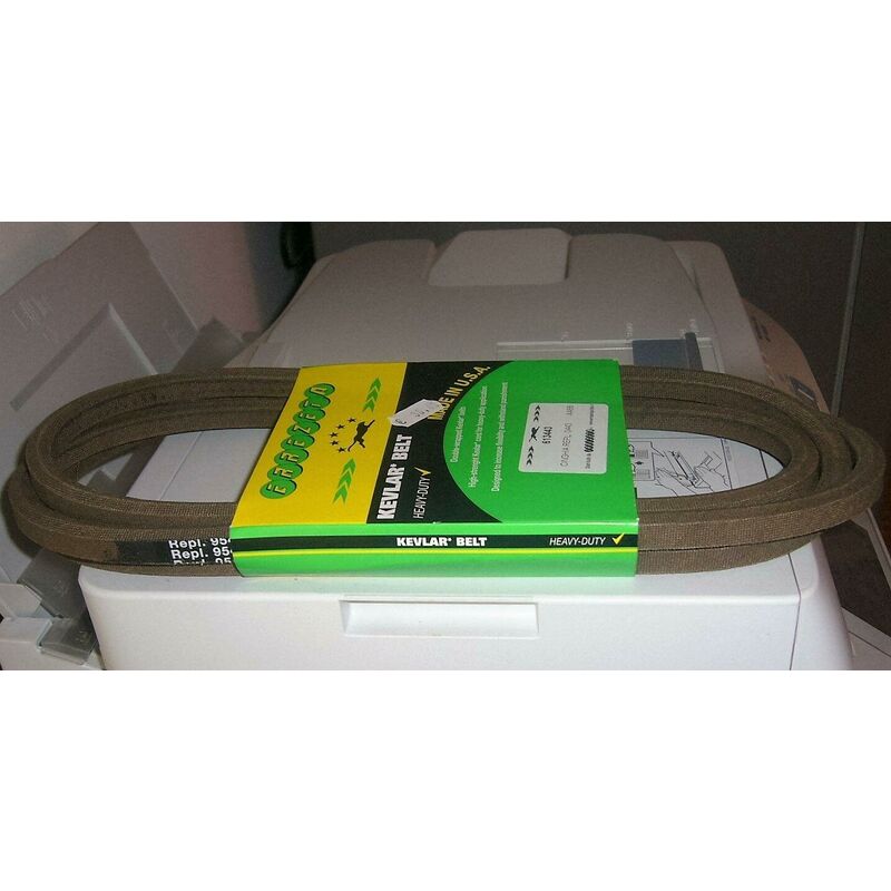 foto del prodotto cinghia esagonale ggp castelgarden trattorino rasaerba aa88 613443 kevlar
