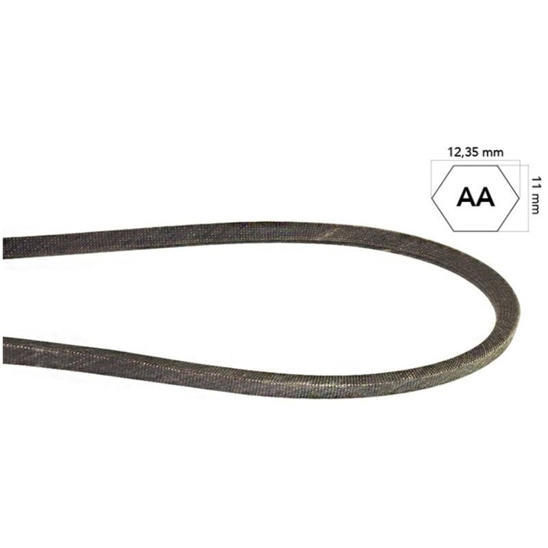 foto del prodotto cinghia esagonale in kevlar sezione aa105 lunghezza 2667mm