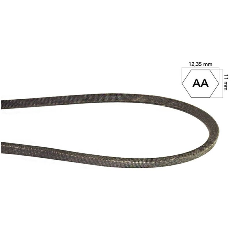 foto del prodotto cinghia esagonale in kevlar sezione aa83 lunghezza 2108mm
