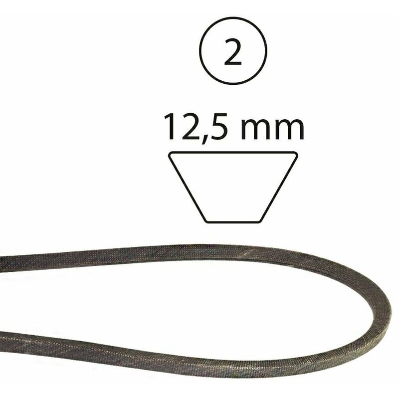foto del prodotto cinghia motore semovenza idrostatico piatto trattorino mtd 520232 7540349