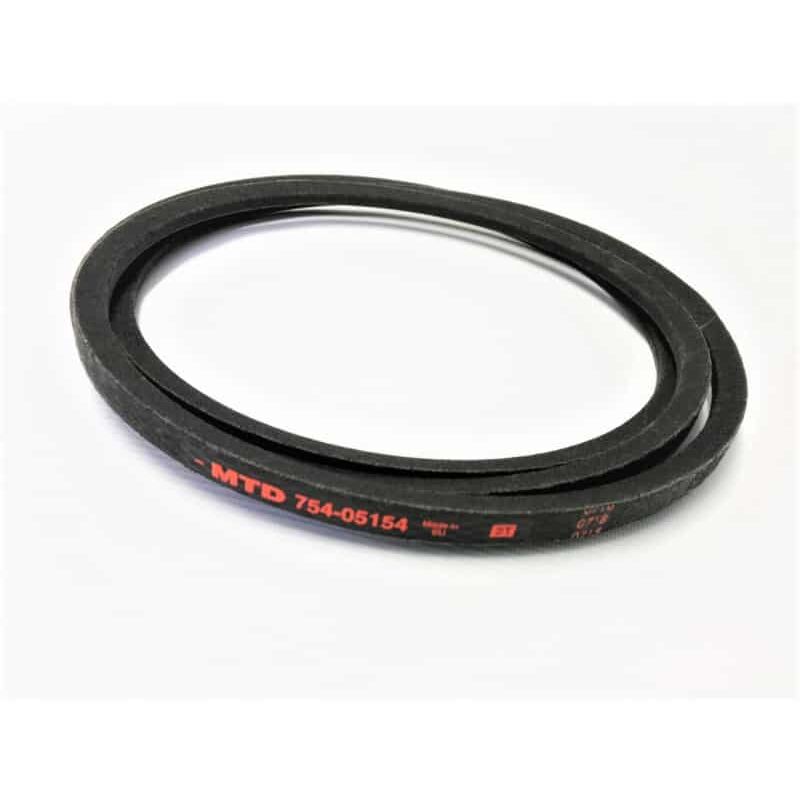 foto del prodotto cinghia per lama trattorino 754 05154 piatto di taglio 105 cm mtd