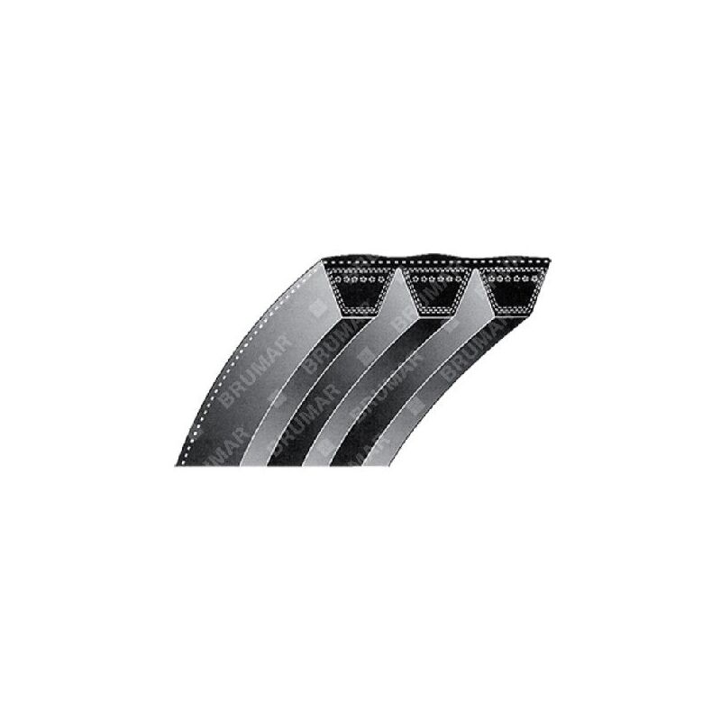 foto del prodotto cinghia piatta 18 1 2 pollici per rasaerba mowox compatibile - 045146