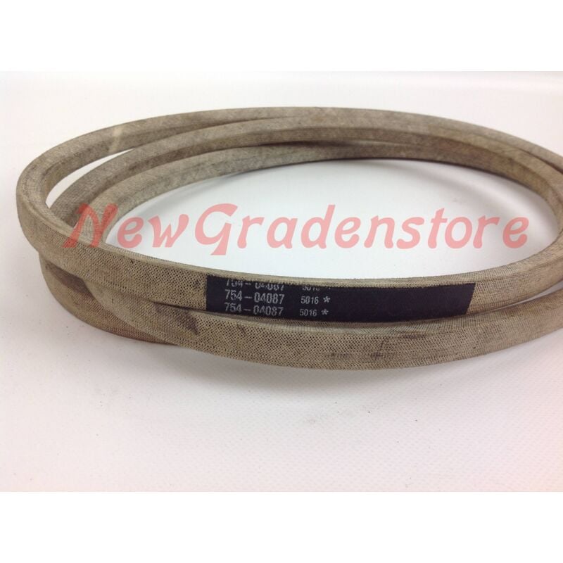 foto del prodotto cinghia piatto lame trattorino mtd bolens cub cadet yardman originale 754 04087