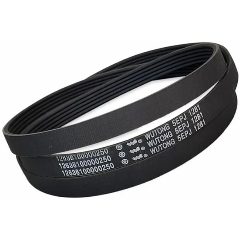 foto del prodotto cinghia rigata elastica lavatrice comfee vexa midea 1281 j5 5pje