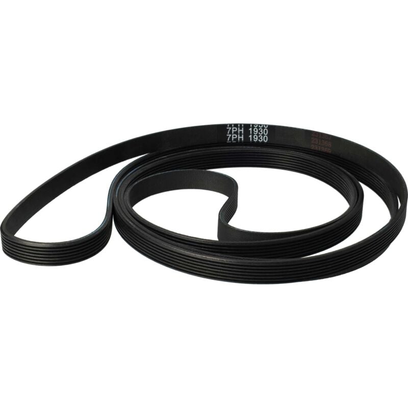 foto del prodotto cinghia trapezoidale compatibile con aeg lavatherm 321, 320, 310, 3260, 329, 3230, 326, 3200, 325, 3100, 323, 3000 asciugatrice 193 cm nero vhbw