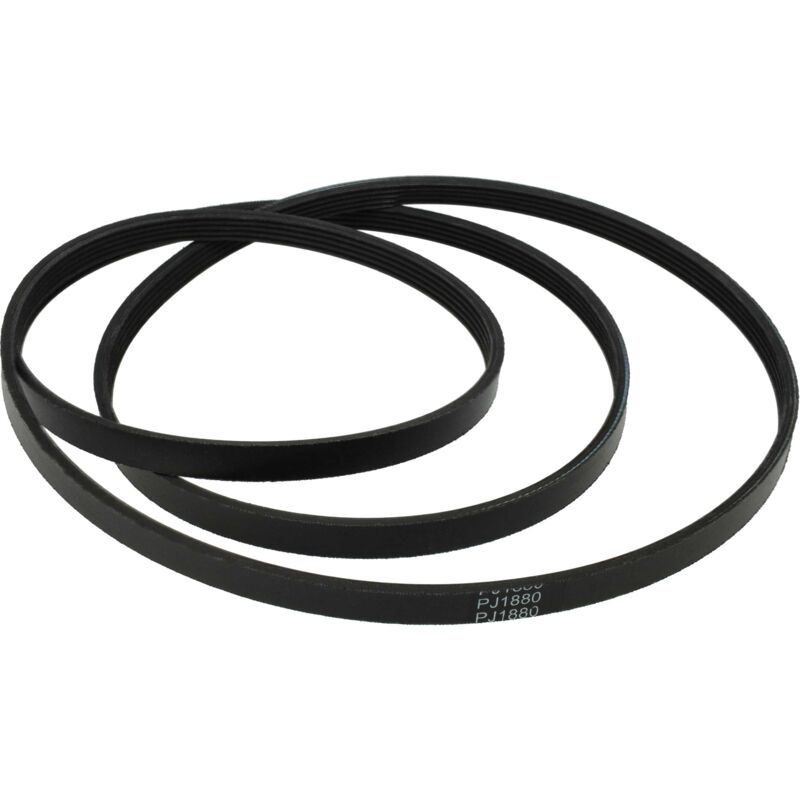 immagine 0 del prodotto cinghia trapezoidale compatibile con miele tdd230wp, tkb450wp, tdc130wp, tdd220wp, tkb155wp, tkb150wp, tkb140wp asciugatrice 188 cm nero vhbw