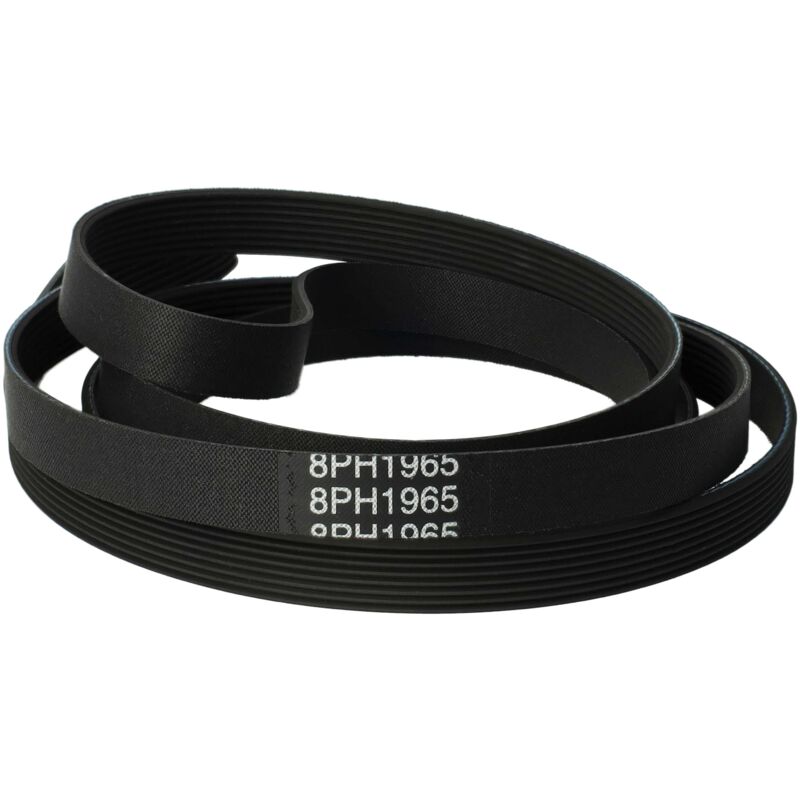 foto del prodotto cinghia trapezoidale sostituisce 9000 678 691 02 2013b, 8ph1965, 57x0313, 51x5566 per asciugatrice 196,5 cm nero vhbw