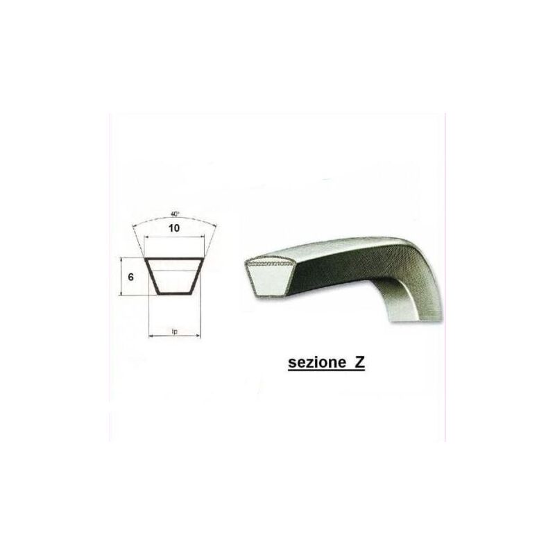 foto del prodotto cinghia trapezoidale trazione rasaerba compatibile mitsubishi 630195 z19,5